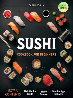 cover image of Sushi Cookbook for Beginners